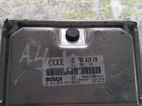 Calculator ECU cod: 038906019fn pentru Audi A4 B6 1.9 TDI an 2000-2005