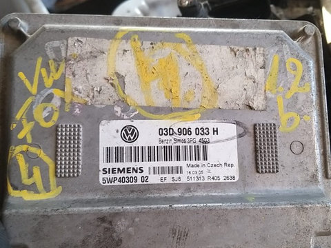 Calculator ECU cod: 03D906033H pentru Volkswagen Fox 1.2 B an 2005-2011