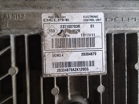 Calculator ECU cod: 237100703R pentru Dacia Duster 1.5 DCI Euro 5