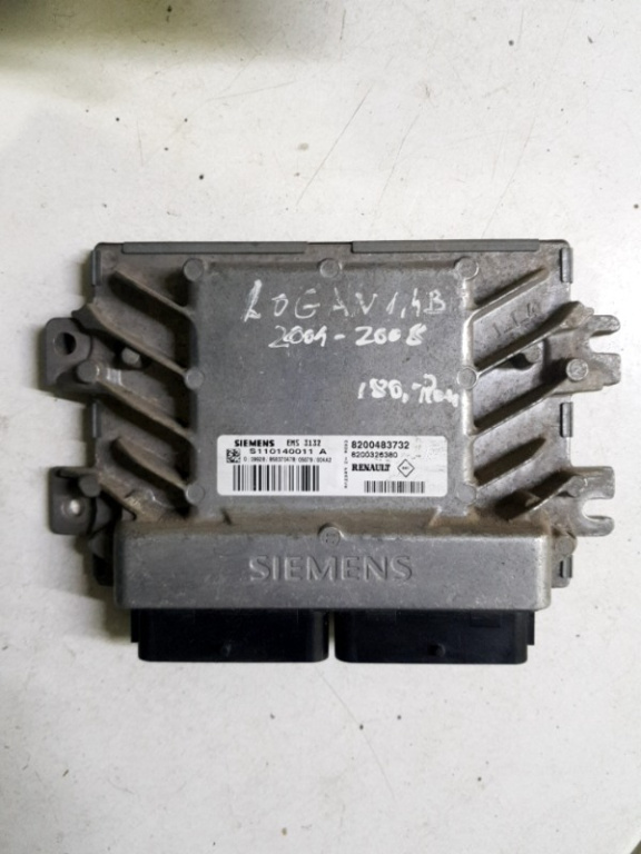 Calculator ECU - Dacia Logan 1 generation [2004 - 2008] Sedan 1.4 MT (75 hp)