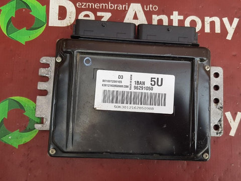 Calculator ECU Daewoo Matiz 0.8 cod 96291050 S010012001E5