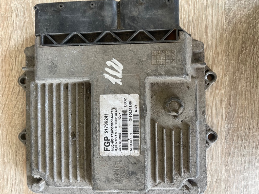 CALCULATOR ECU FIAT GRANDE PUNTO 1.3 JTD