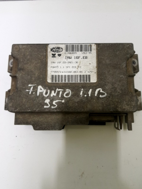 Calculator ECU - Fiat Punto 1 generation [1993 - 1999] Hatchback 1.1 MT (55 hp)