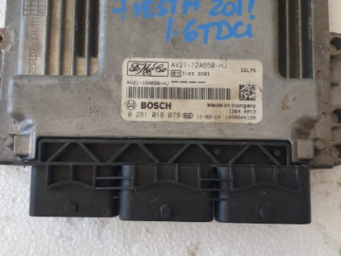 Calculator ECU Ford fiesta 6 1.6 tdci 2011 Cod 0281018079