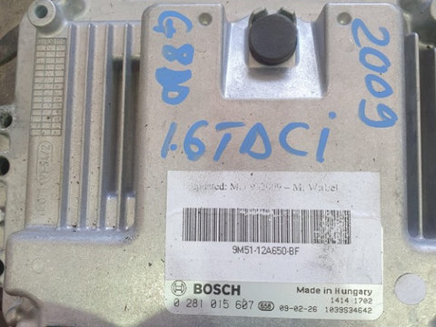 Calculator ecu Ford Focus 1.6 Tdci Cod 0281015607