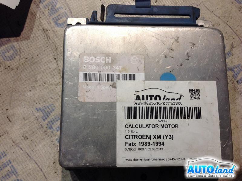 Calculator Ecu Motor 0280000347 1.6 Benz