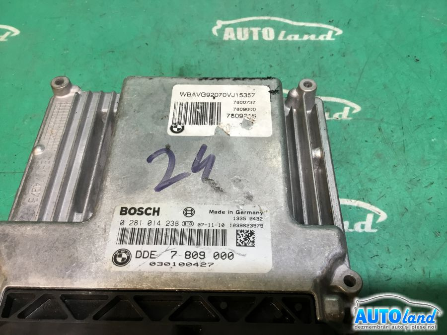 Calculator Ecu Motor 0281014238 7809000 BMW 5 E60 