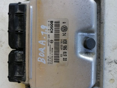 Calculator ECu motor 038906019DD Vw Bora / Golf 4 1.9 tdi diesel Bosch 0281011065