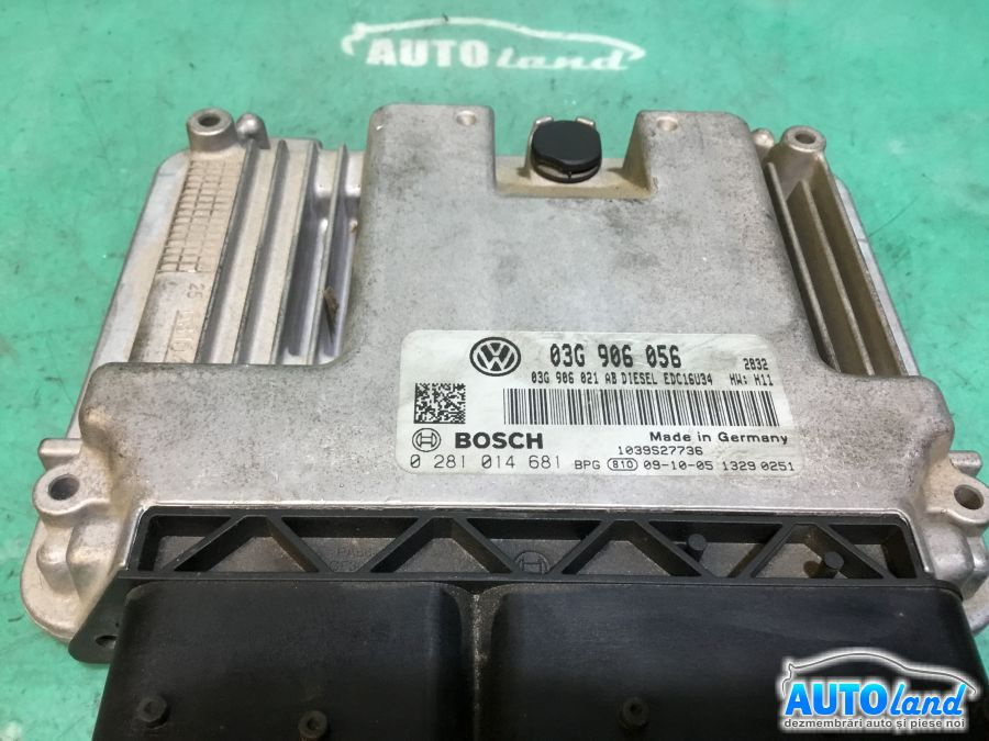 Calculator Ecu Motor 03g906056 1.9 TDI,0281014681 