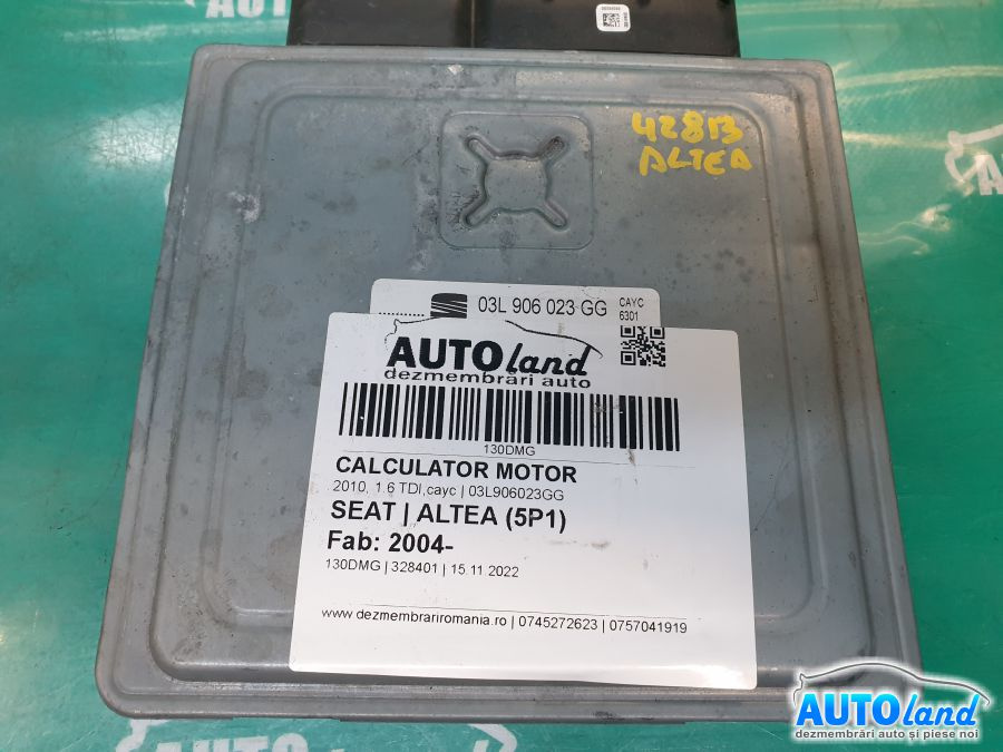 Calculator Ecu Motor 03l906023gg 2010, 1.6 TDI,cayc Seat ALTEA 5P1 2004