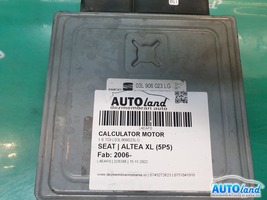 Calculator Ecu Motor 03l906023lg 1.6 TDI Seat ALTEA XL 5P5 2006
