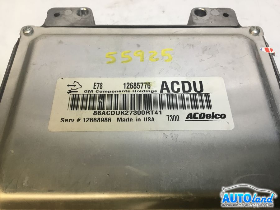 Calculator Ecu Motor 12685776 1.4 Benzina / 12668986 /e87 / A14net Opel Mokka X 2016-2019