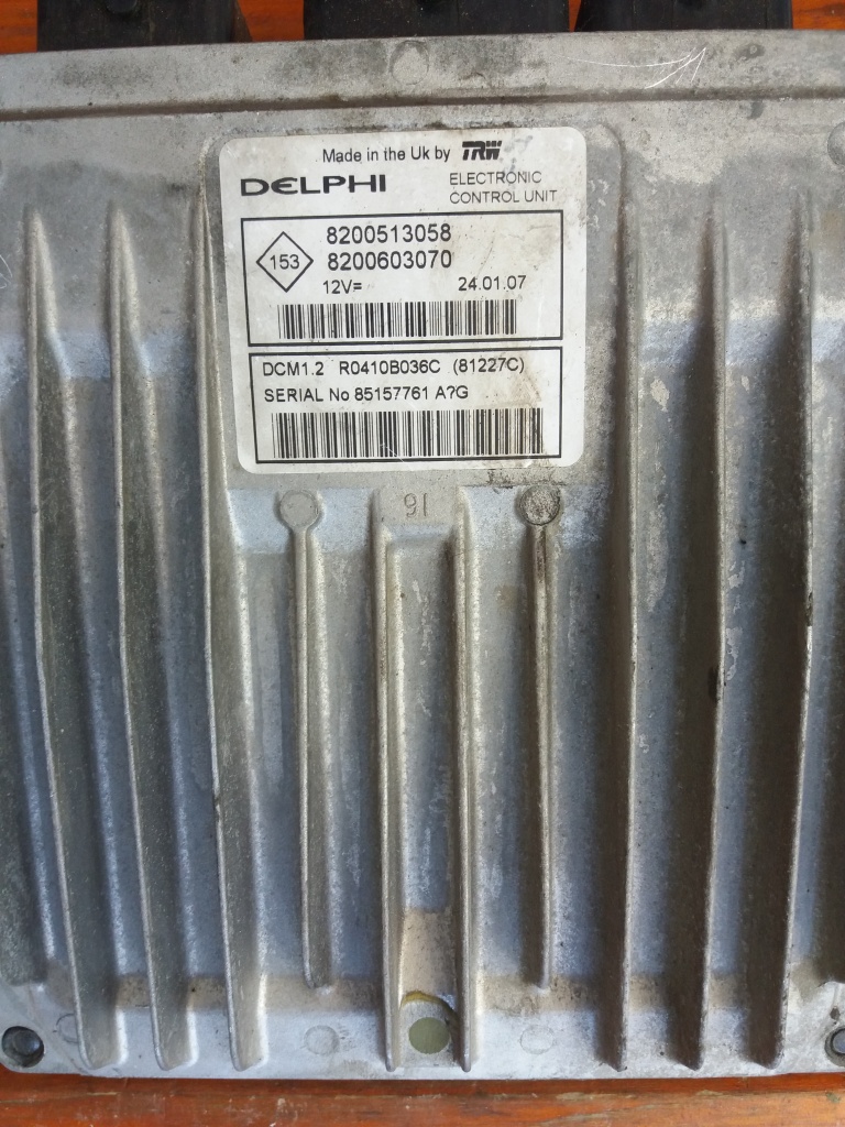 Calculator ECU motor 8200513058,8200603070 , Dacia Logan 1.5 dci E4, PARC AUTORIZAT