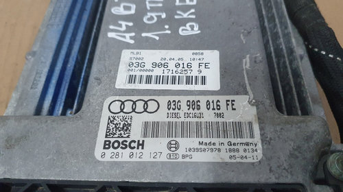 Calculator ECU motor Audi A4 (8E2, B7) 1