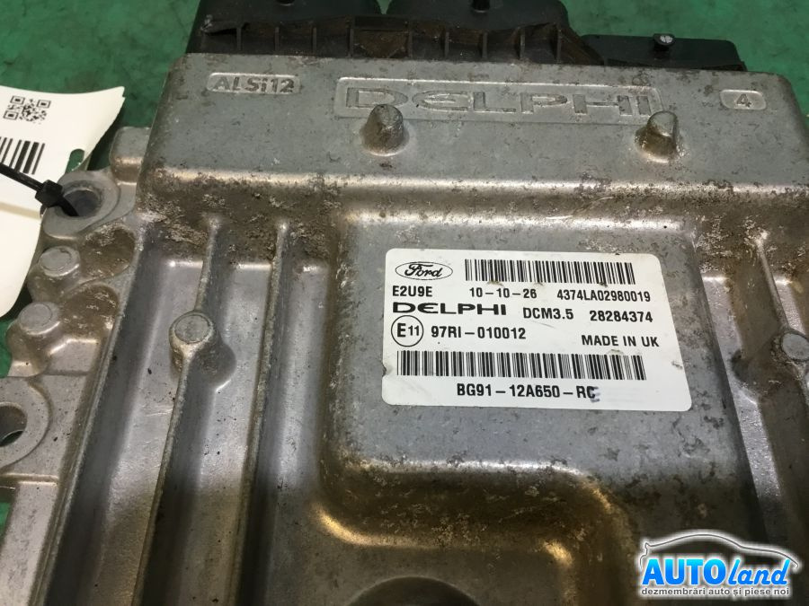 Calculator Ecu Motor Bg9112a650rc 2.0 Diesel Ford MONDEO IV 2007
