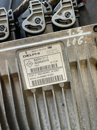 Calculator ECU motor Dacia logan 1.5 dci diesel 82