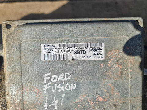 Calculator Ecu motor Ford Fusion 1.4 benzina cod 4S61-12A650-ND