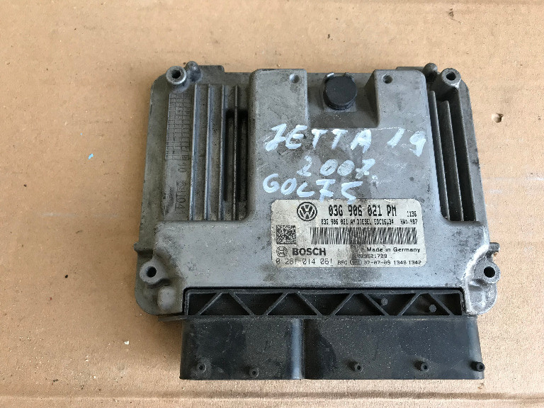 Calculator ecu motor golf 5 seat altea jetta 1.9 tdi 2005 - 2010 cod: 03g906021pm