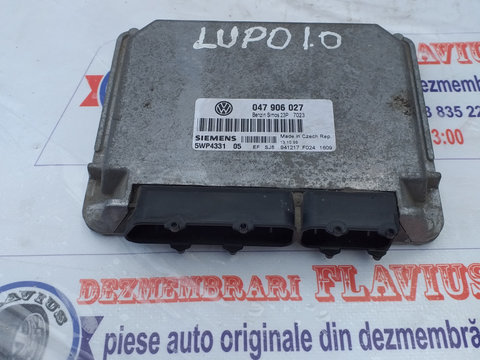 CALCULATOR ECU MOTOR LUPO 1.0 BENZINA COD 047906027