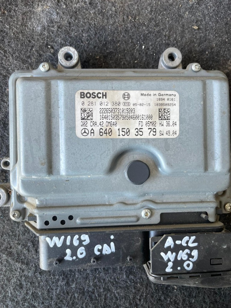 Calculator ECU motor Mercedes Mb A-Class W169 2006 2.0 diesel cutie manuala A6401503579 0281012380 Q02