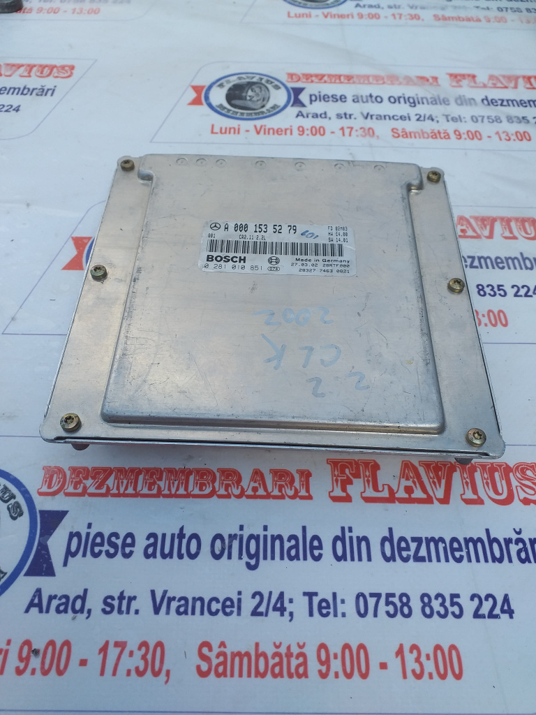 CALCULATOR ECU MOTOR MERCEDES W203 220CDI COD0001535279