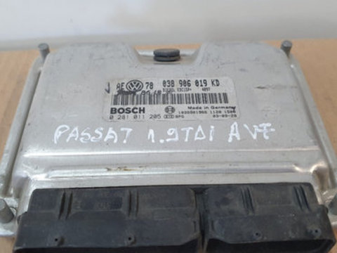 Calculator ECU motor Passat B5.5 (3B1) 1.9 TDI AVF 2003