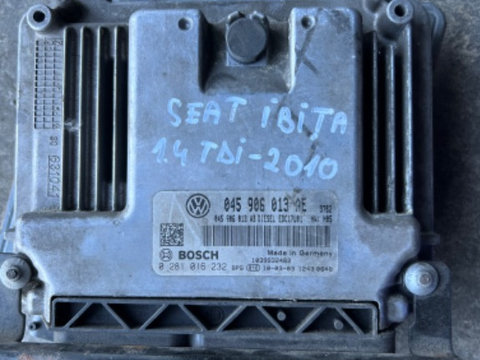Calculator ECU motor Seat IBIZA 1.4 Diesel 2010+ / 045906013AE / 0281016232