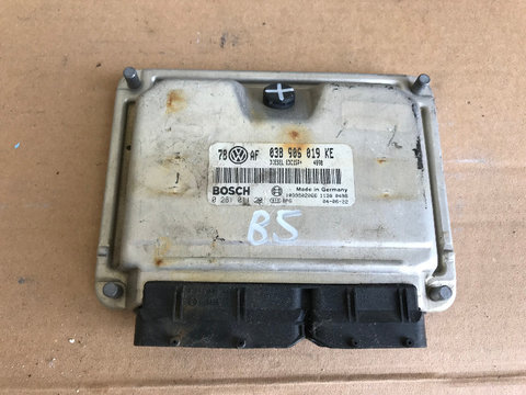 Calculator ecu motor superb 1 passat b5.5 1.9 tdi 131 cp awx 2001 - 2004 cod: 038906019ke