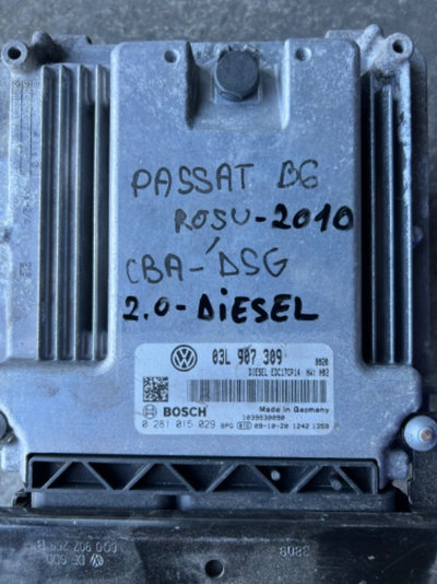 Calculator ECU Motor Volkswagen Passat B6 Golf 6 T