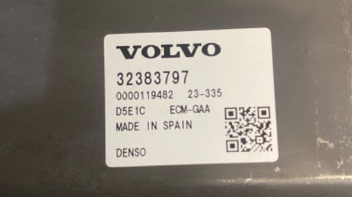 Calculator ECU motor Volvo v90 xc40 xc60