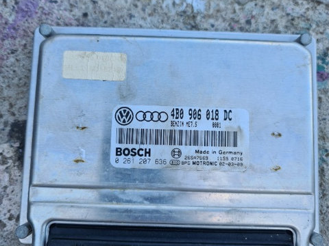 Calculator ECU motor VW Passat B5.5 1.8 T cod 4B0 906 018 DC