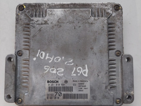 Calculator ECU PEUGEOT (DF-PSA) 206 [ 2005 - 2009 ] OEM 0281010594