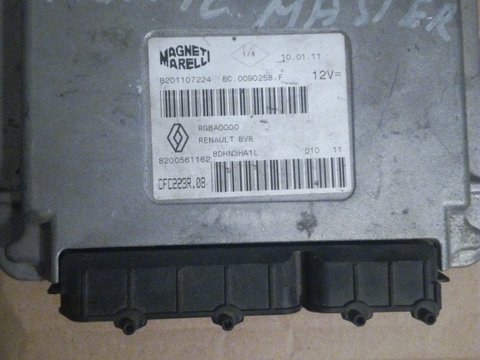 CALCULATOR ECU RENAULT 2,0 DCI, 2008-2011 COD 8201107224/8200561162