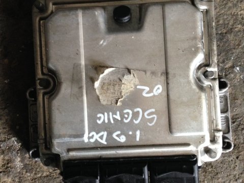 CALCULATOR ECU, RENAULT SCENIC, 1.9 DCI, 2002