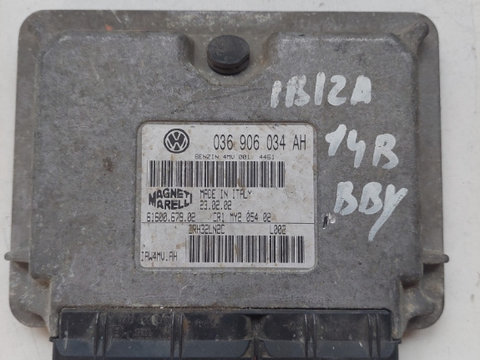 Calculator ECU SEAT IBIZA IV (6L1) [ 2002 - 2009 ] OEM 036906034ah