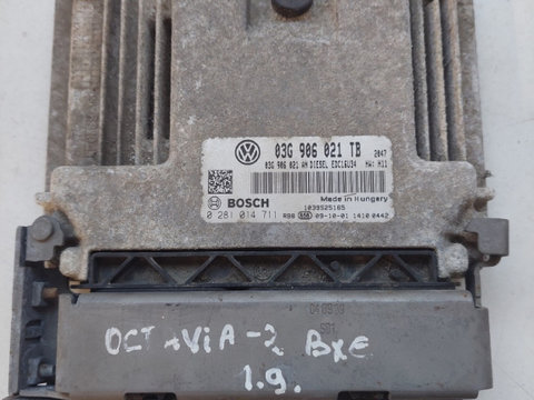 Calculator ECU SKODA OCTAVIA II Combi (1Z5) [ 2004 - 2013 ] OEM 03g906021tb