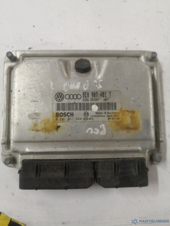 Calculator ECU SKODA SUPERB (3U4) [ 2001 - 2008 ] TDI (BDG) 120KW|163HP BOSCH 0201011444 OEM 8e0907401t