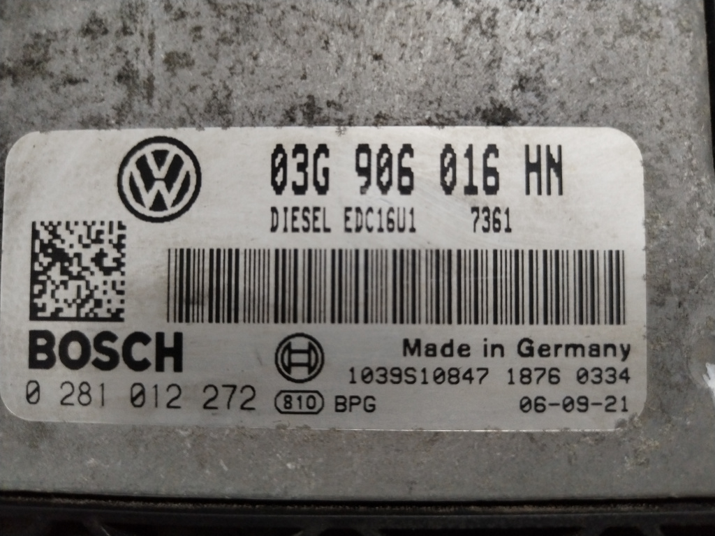 Calculator ECU Volkswagen Caddy 3 (2004-