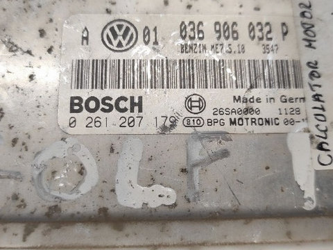 Calculator ecu Volkswagen Golf 4 (1997-2005) 1.4 benzina 036906032p