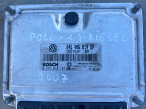Calculator ECU Volkswagen Polo Motor 1.4 Diesel / 045906019BP 0281012194