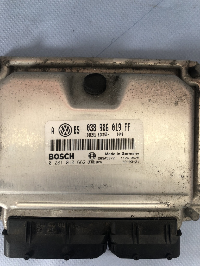 Calculator ECU VW Golf 4 1.9 TDI 038 906 019 FF,0 281 010 662 EDC15P+