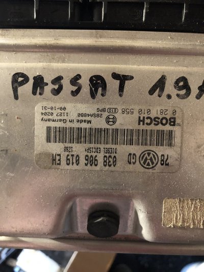 Calculator ECU VW Passat B5 1.9 TDI COD 038906019E