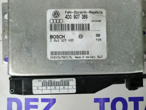 Calculator ESP Audi A8 2001 cod 4D0907389 0265109400