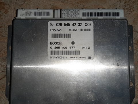 Calculator ESP + BAS Mercedes A170, W168, 2001, 0295454232Q03