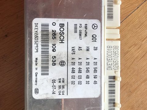 Calculator ESP Mercedes cls w219 cod 2115405945 bosch 0 265109539