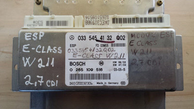 Calculator ESP Mercedes E-CLASS W211 A0335454132/0