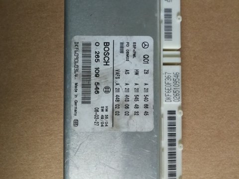 Calculator ESP Mercedes e class w211 cod a2115406645