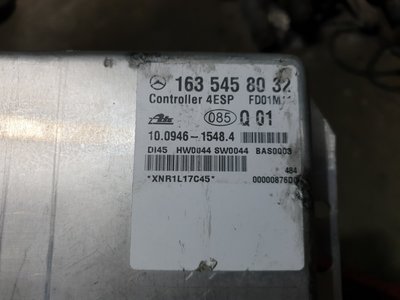 Calculator ESP Mercedes ML w163 1635458032