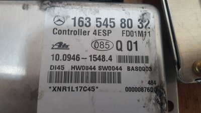 Calculator ESP Mercedes ML270CDI W163 an 2003 cod 