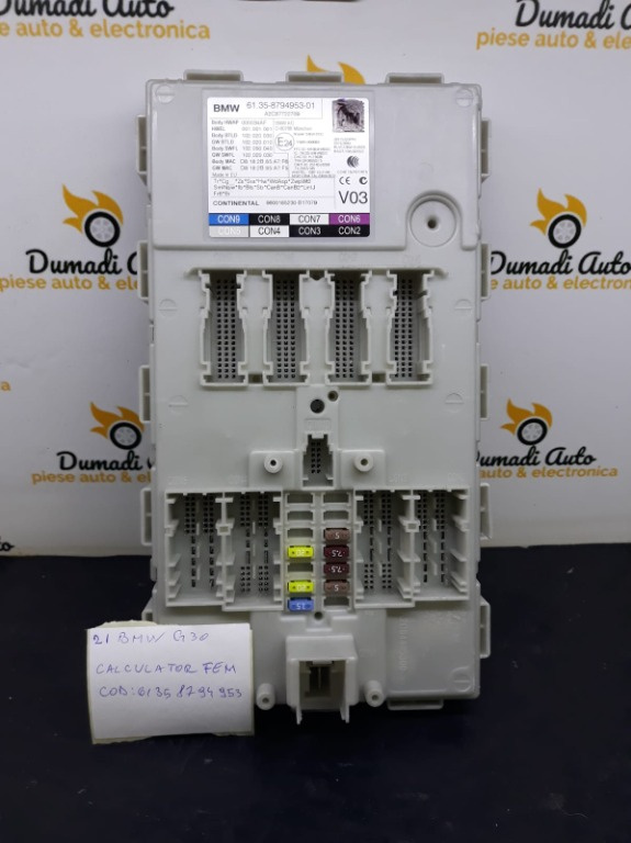 Calculator FEM BMW SERIA G30 Cod 61358794953